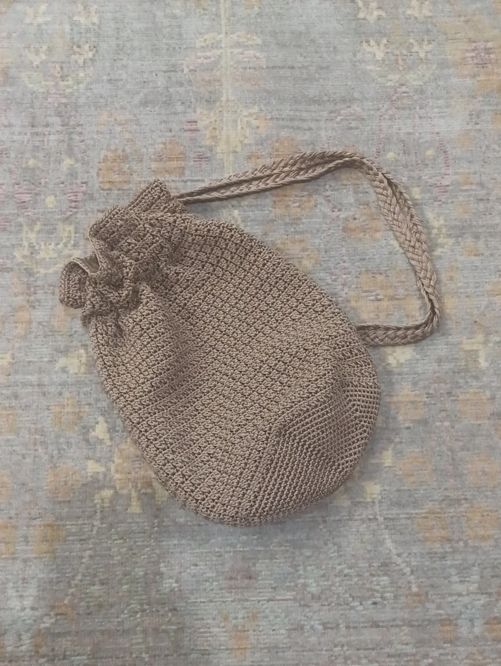 The Sak Crocheted Bucket Backpack